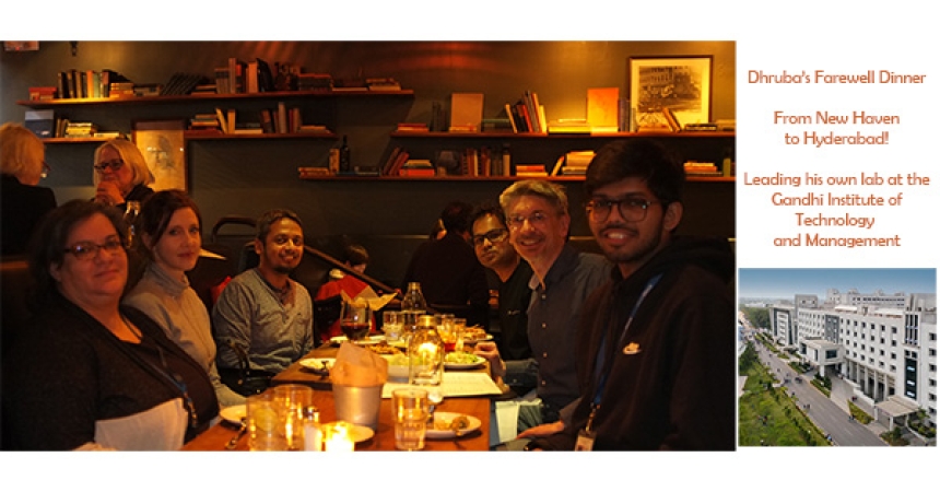 Congratulations, Dhruba, on leading your own research group!